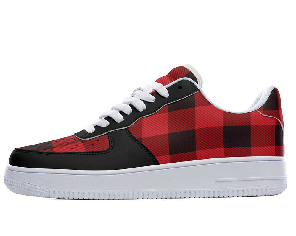PLAID SNEAKERS