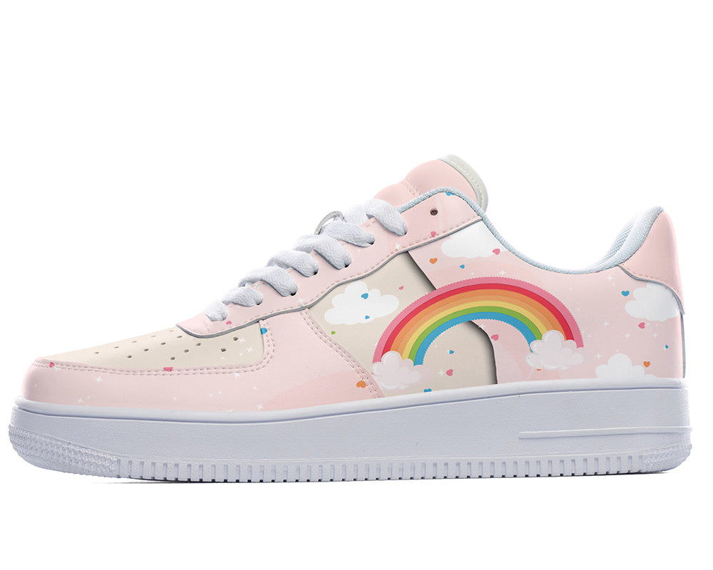 PINK RAINBOW SNEAKERS