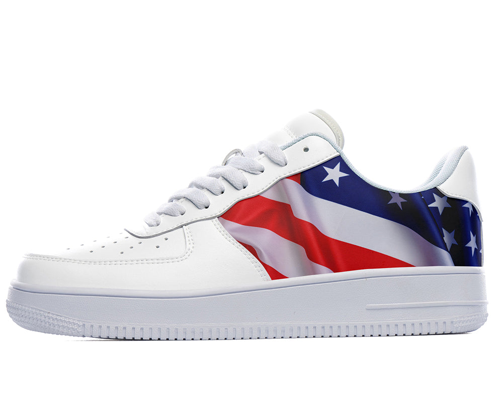American Flag Sneakers: USA Flag Court Sneakers
