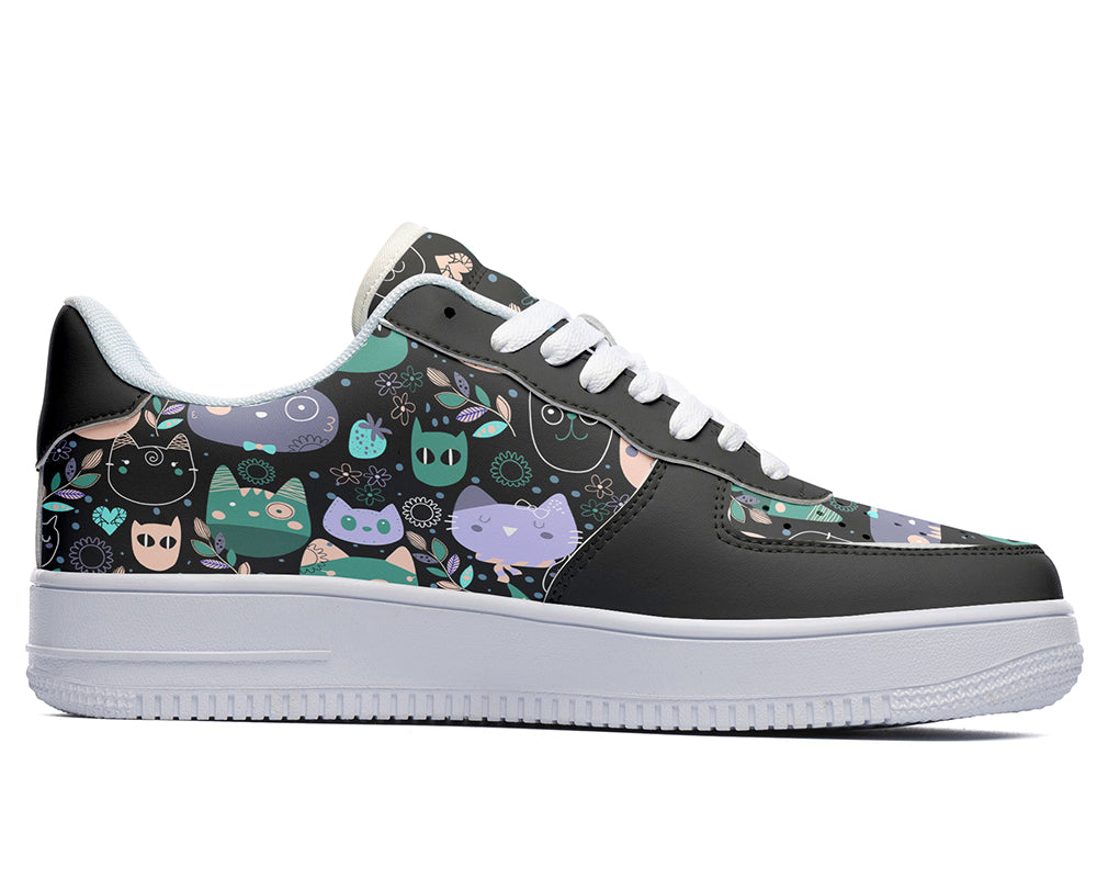Black Kitty Sneakers