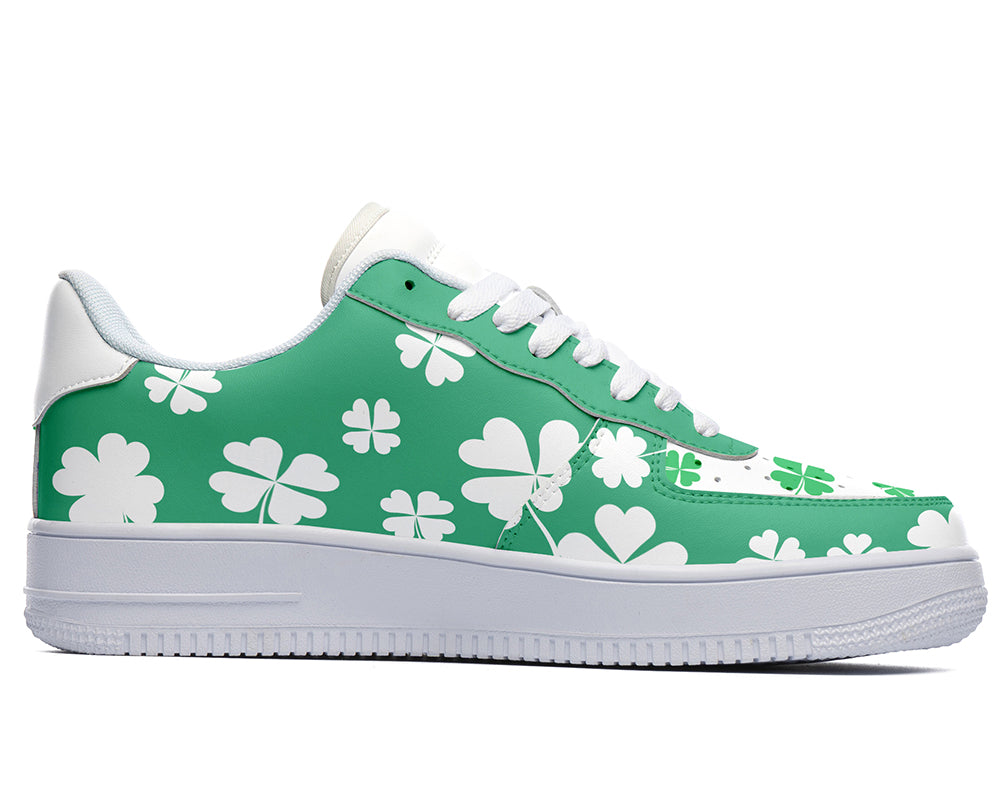 Saint Patrick Sneakers: Clover Court Sneakers