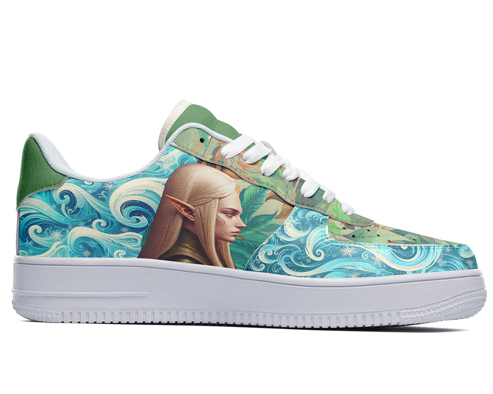 Elf Sneakers: Elf Illustration Court Sneakers