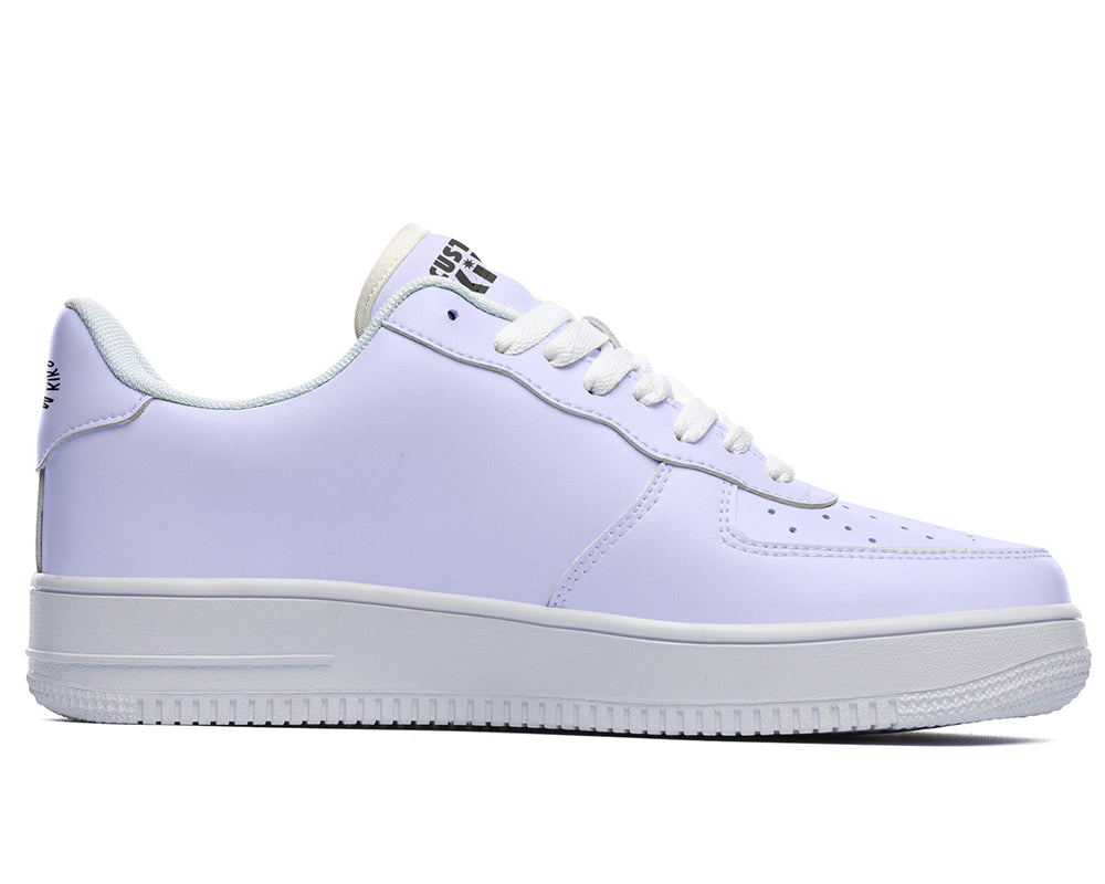 Lavender Sneakers: Solid Lavender Court Sneakers