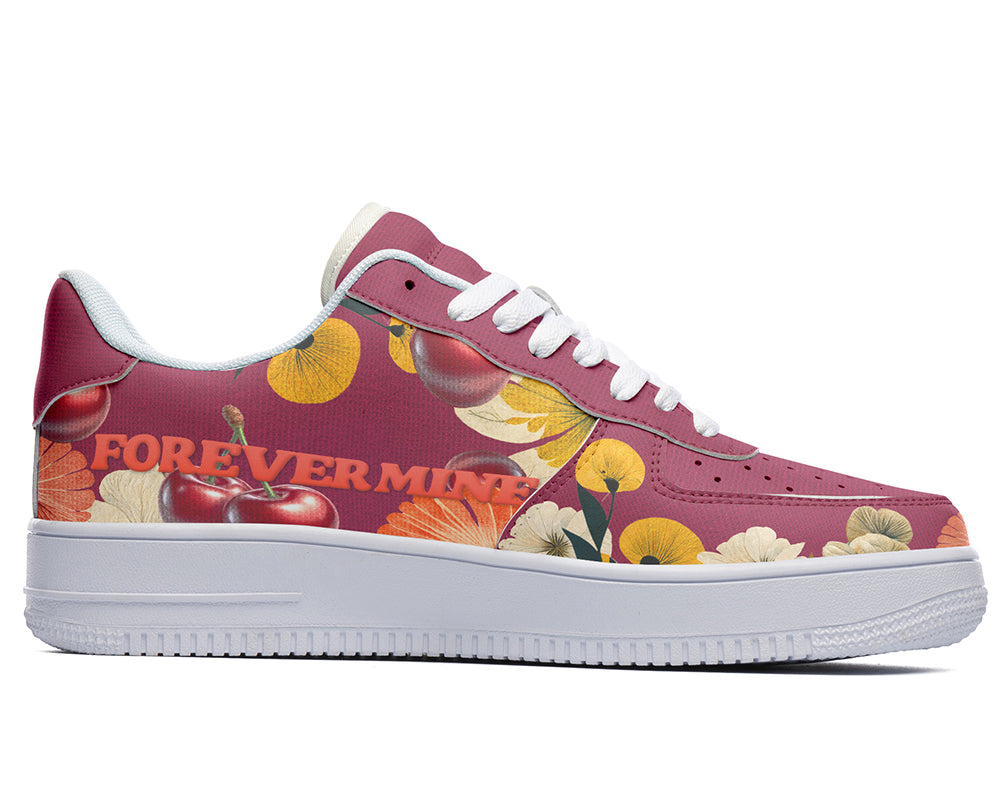 Mother’s Day Sneakers: Floral Cherry Mama Court Sneakers