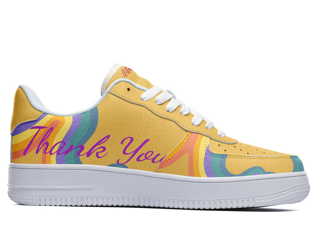 Mother’s Day Sneakers: Retro Rainbow Mother Court Sneakers