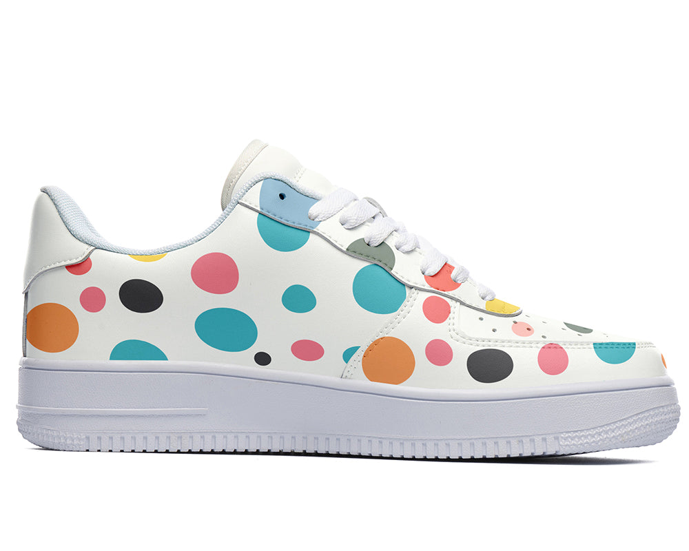 MULTICOLOR POLKA DOTS SNEAKERS