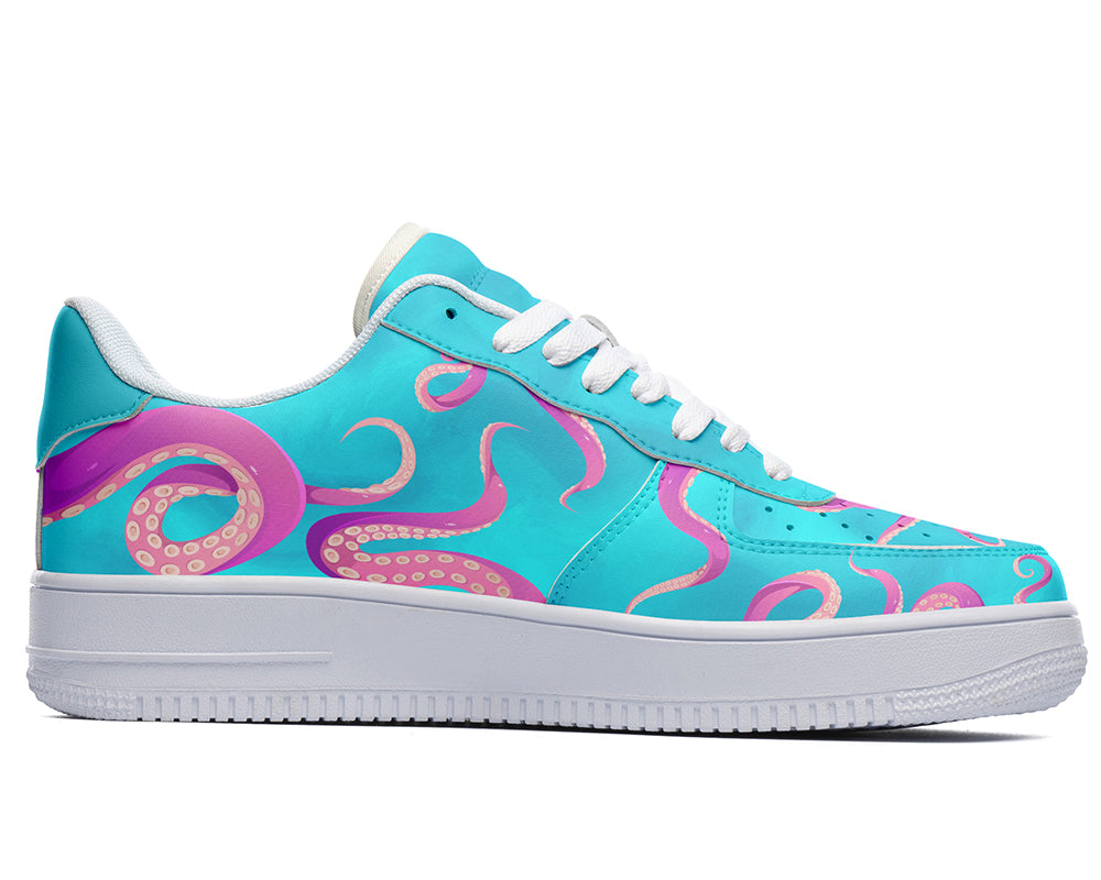 Octopus Sneakers: Octopus Pattern Court Sneakers