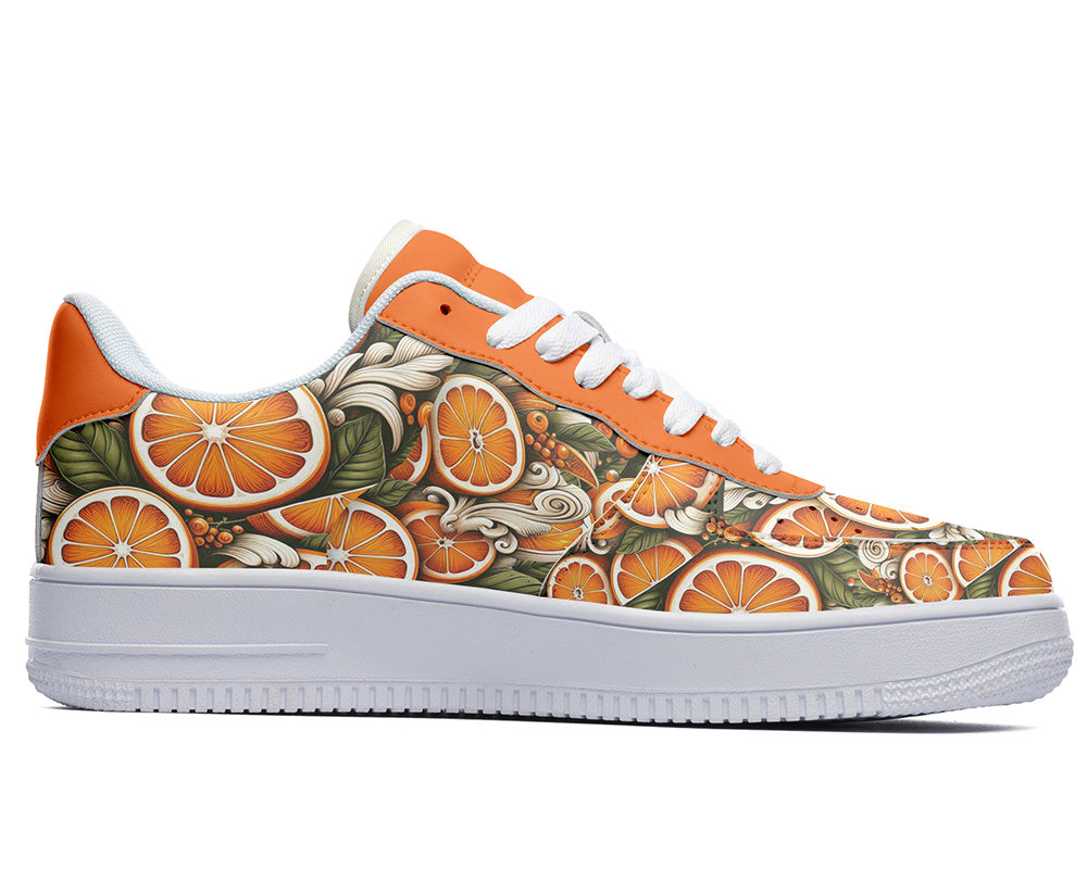 ORANGE FRUIT SNEAKERS