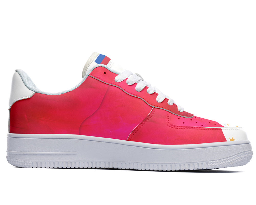 Philippines Sneakers: Philippines Flag Court Sneakers