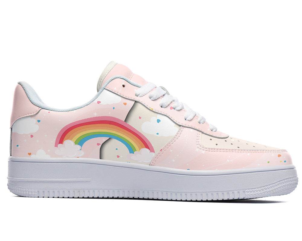 PINK RAINBOW SNEAKERS