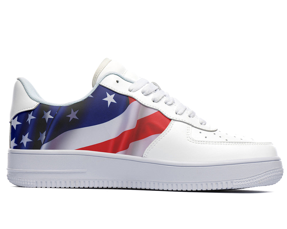 American Flag Sneakers: USA Flag Court Sneakers
