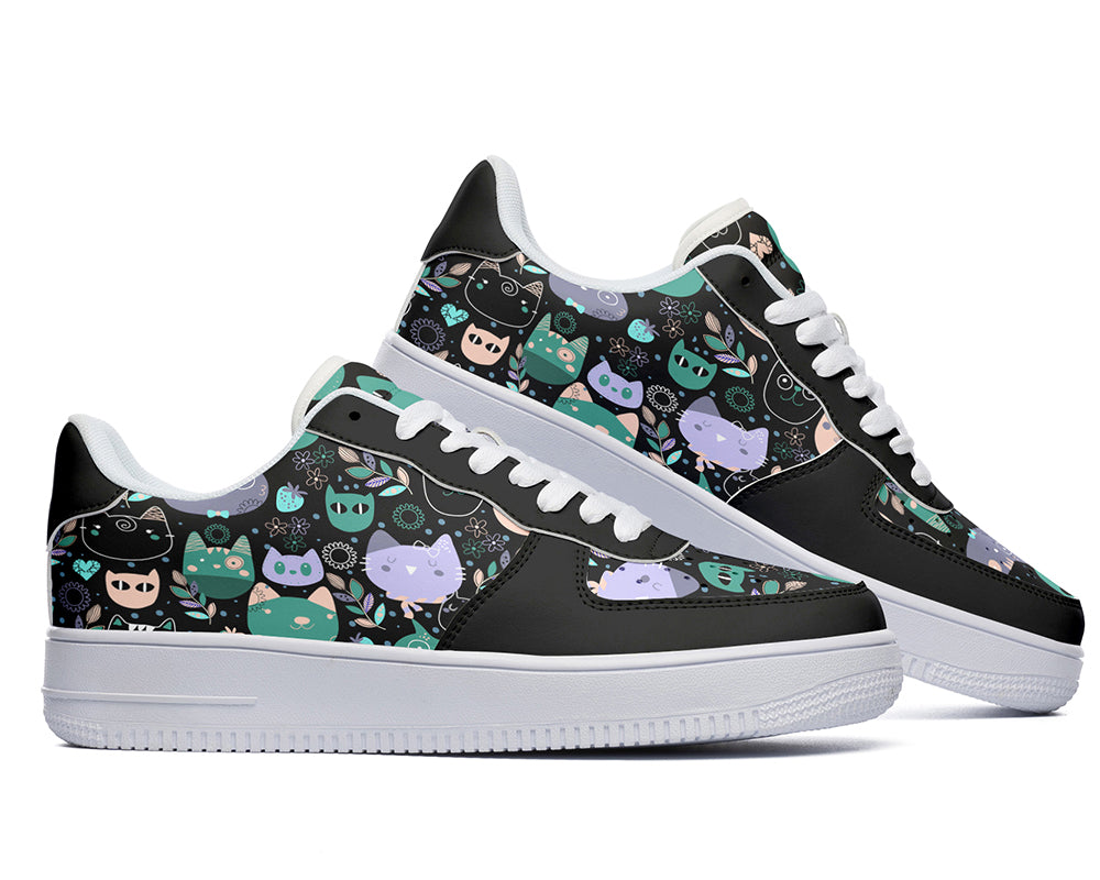 Black Kitty Sneakers
