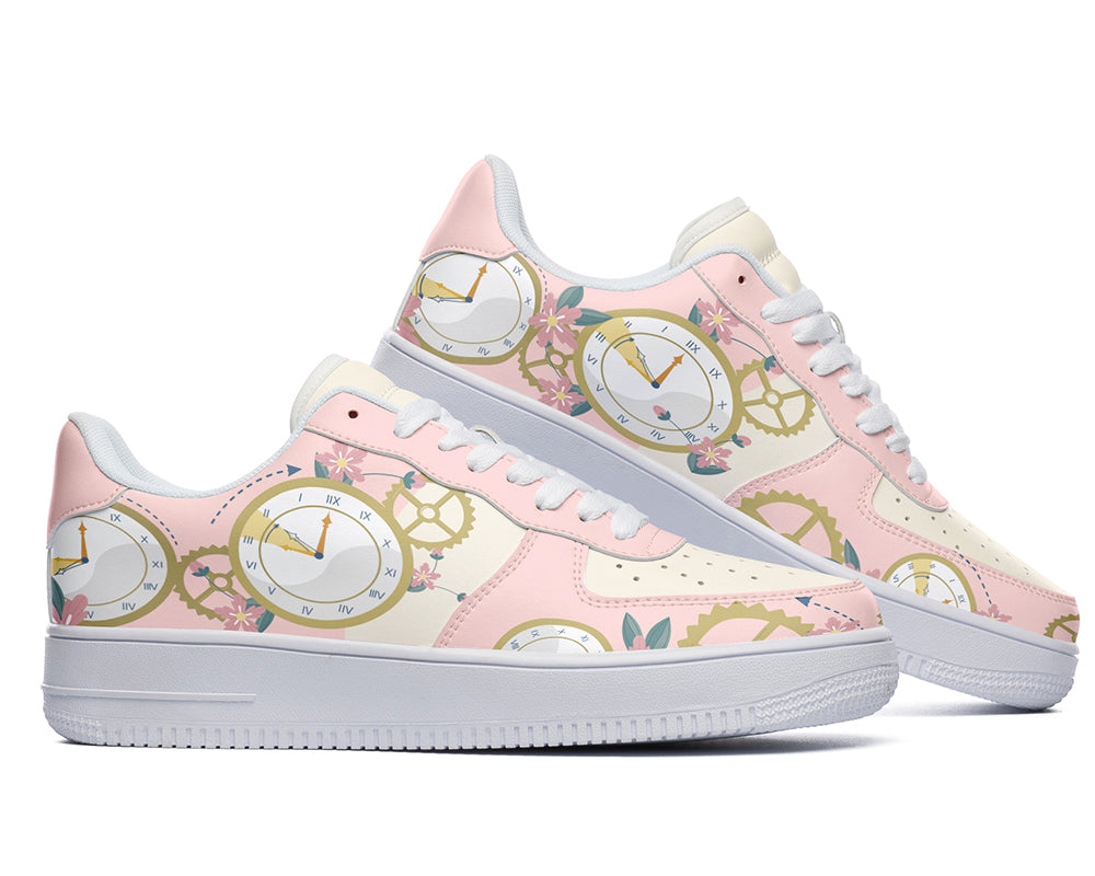 TIMELESS IN PINK SNEAKERS
