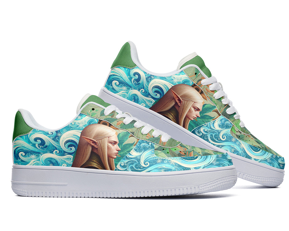 Elf Sneakers: Elf Illustration Court Sneakers