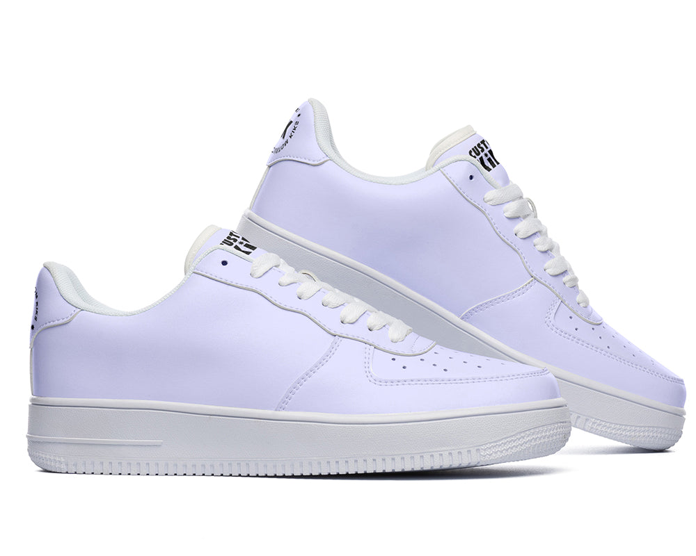 Lavender Sneakers: Solid Lavender Court Sneakers