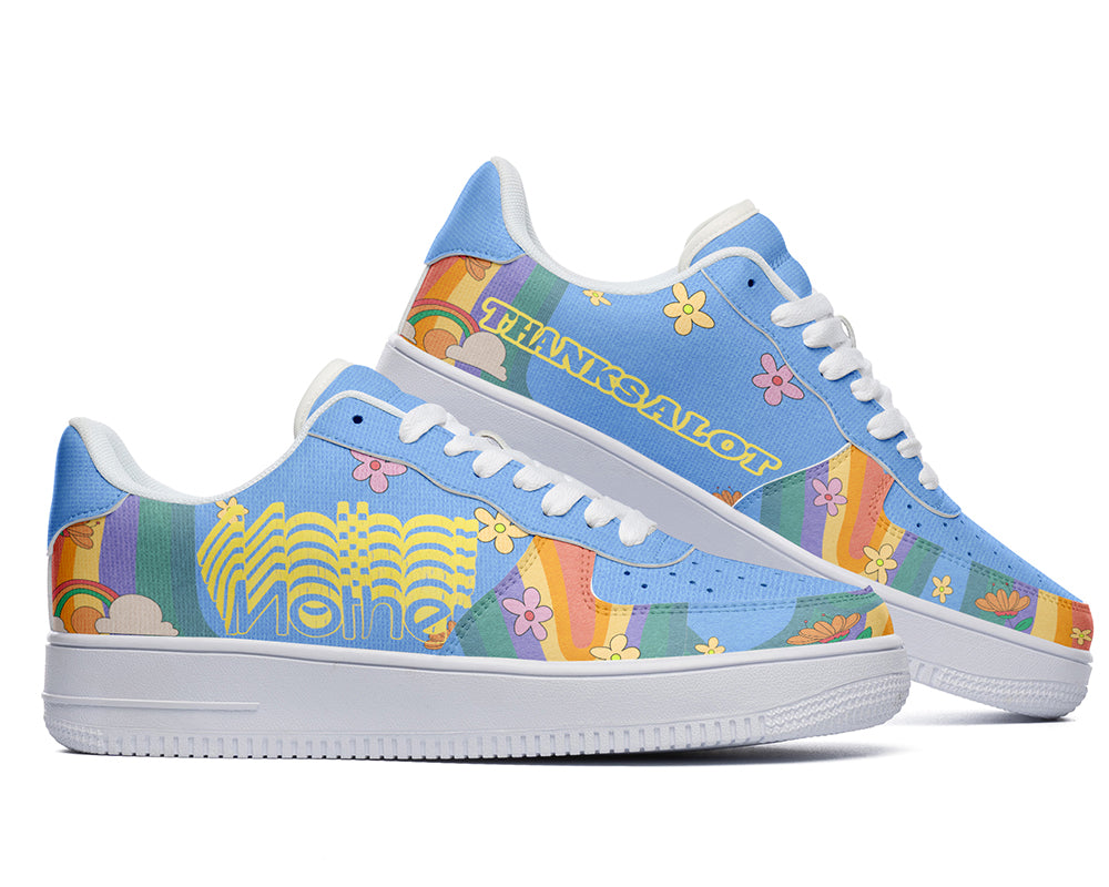 Mother’s Day Sneakers: Floral Graphic Mother Court Sneakers