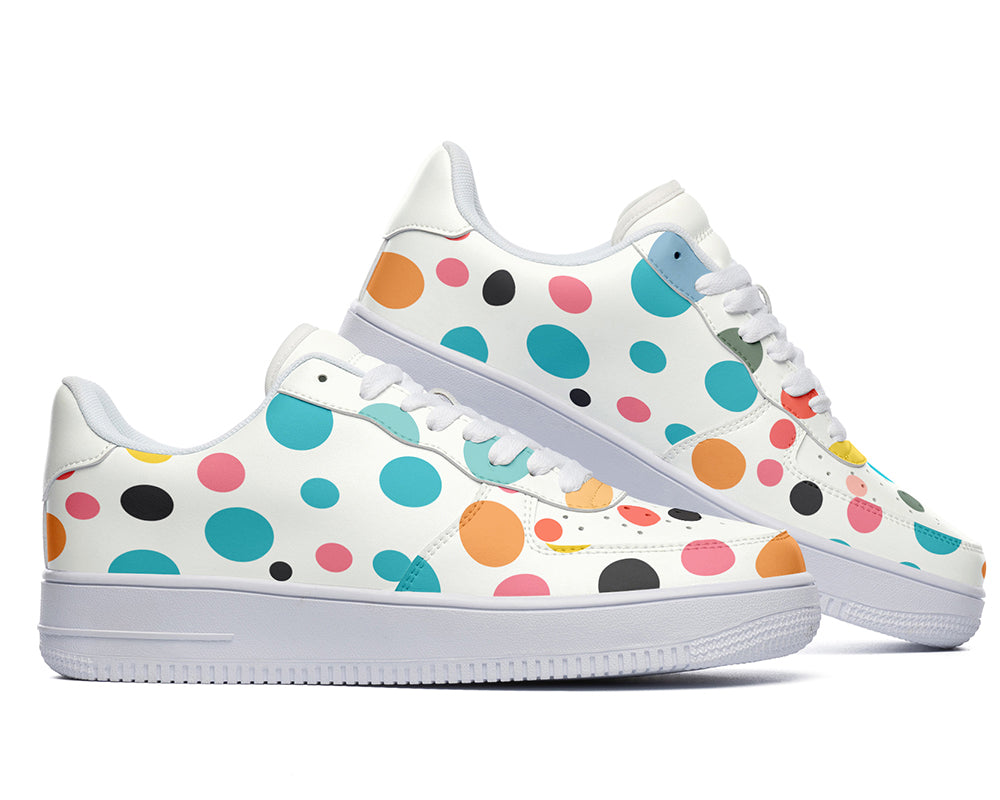 MULTICOLOR POLKA DOTS SNEAKERS