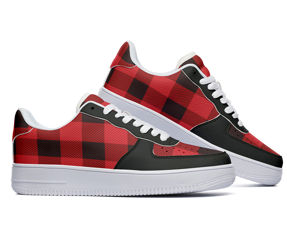 PLAID SNEAKERS