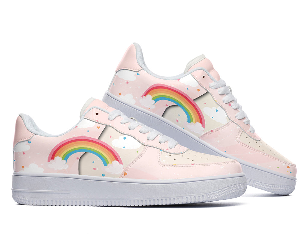 PINK RAINBOW SNEAKERS