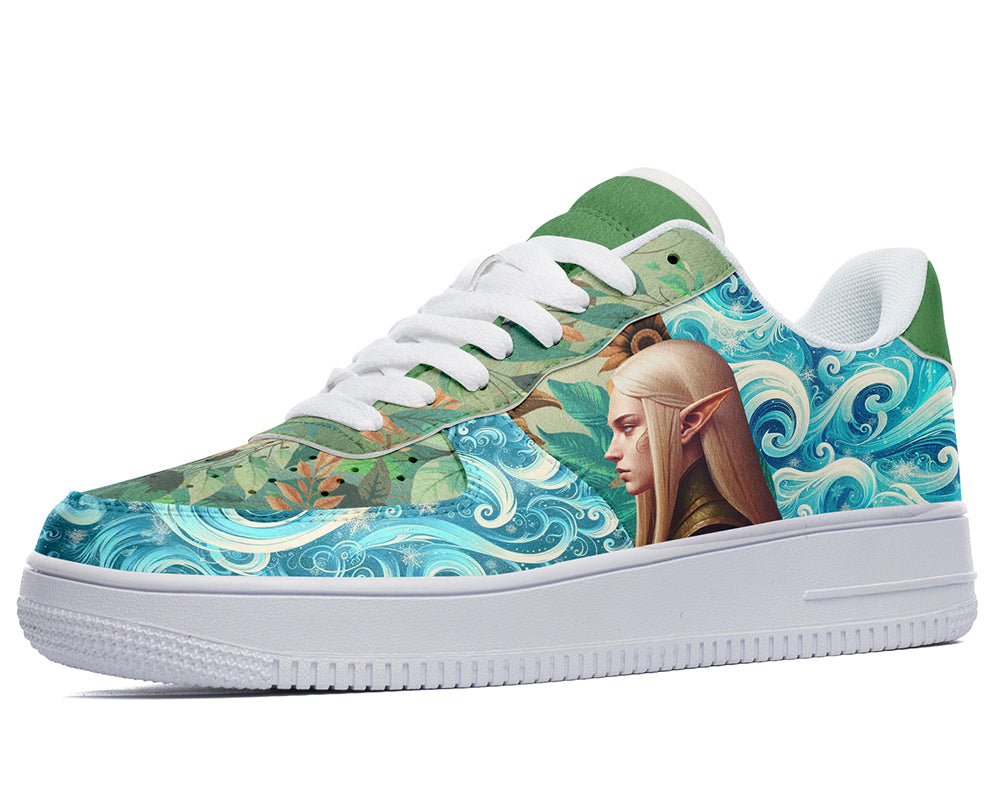 Elf Sneakers: Elf Illustration Court Sneakers