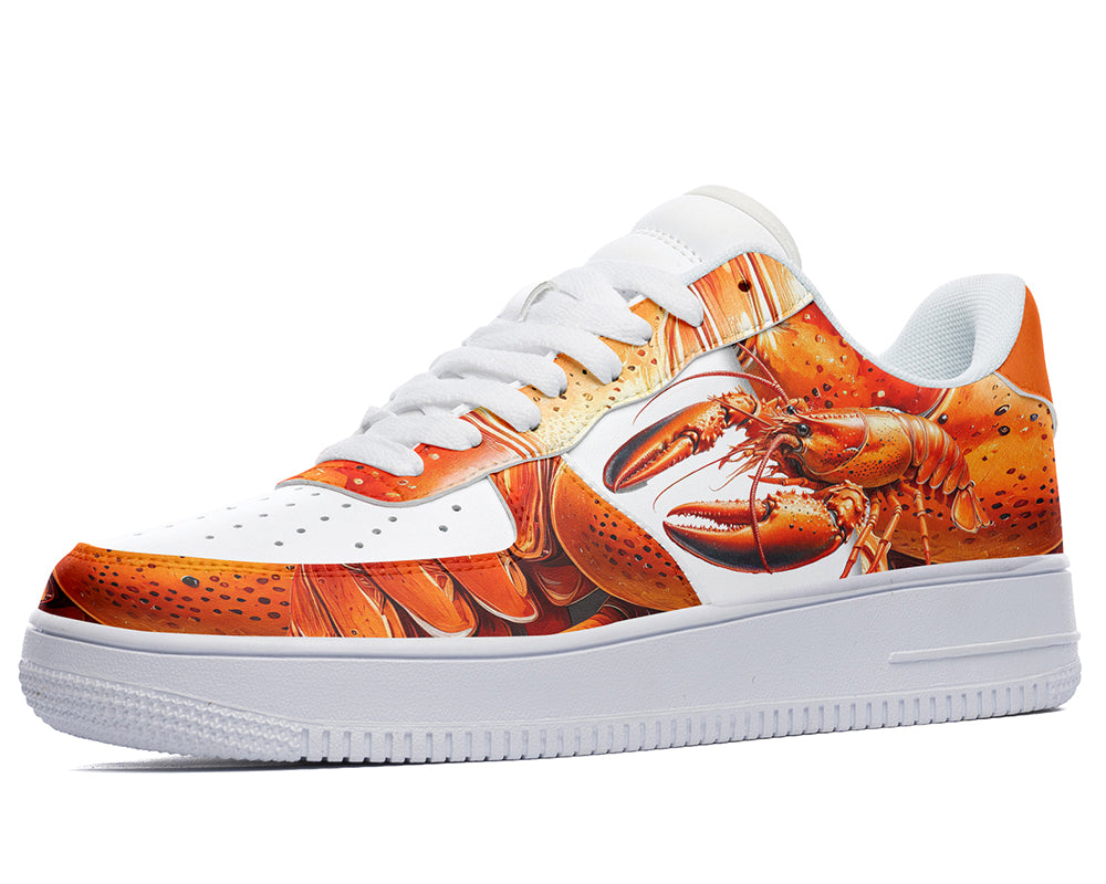 Lobster Sneakers: Lobster Illustration Court Sneakers