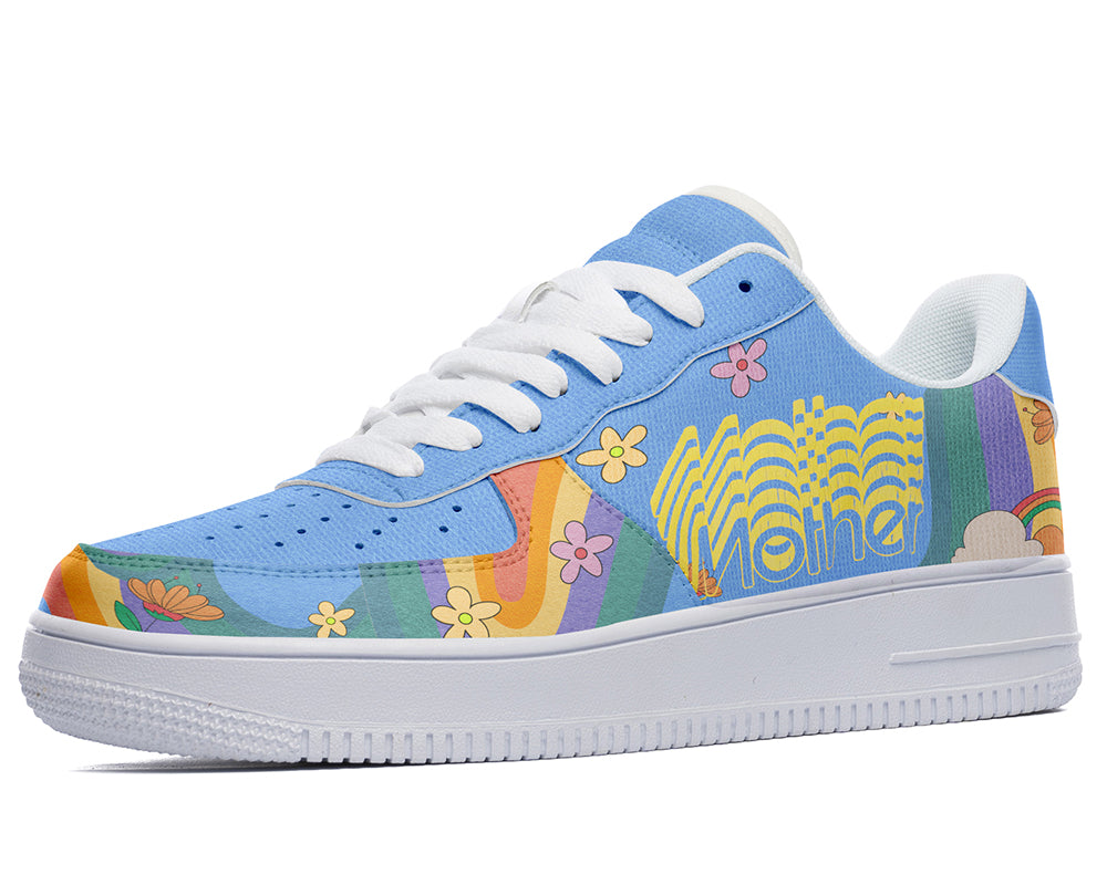 Mother’s Day Sneakers: Floral Graphic Mother Court Sneakers