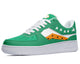 Lucky Clover Green Sneakers for St. Patrick's Day Celebration – Comfortable & Stylish Parade Shoes