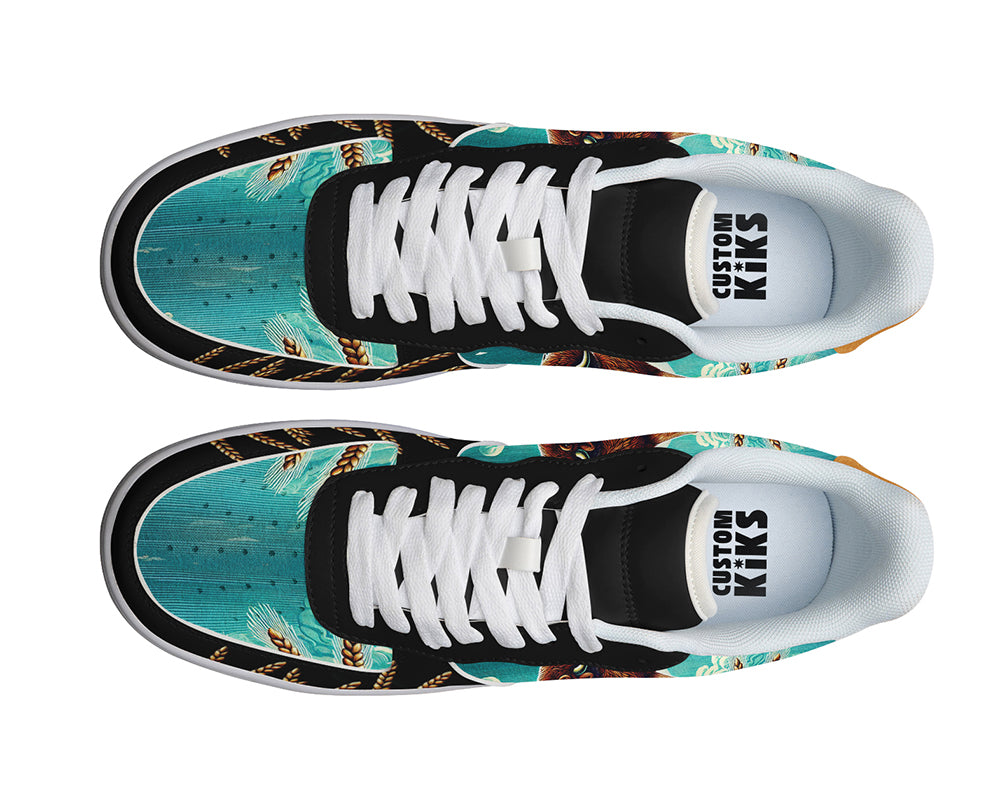 Buffalo Sneakers: Buffalo Illustration Court Sneakers
