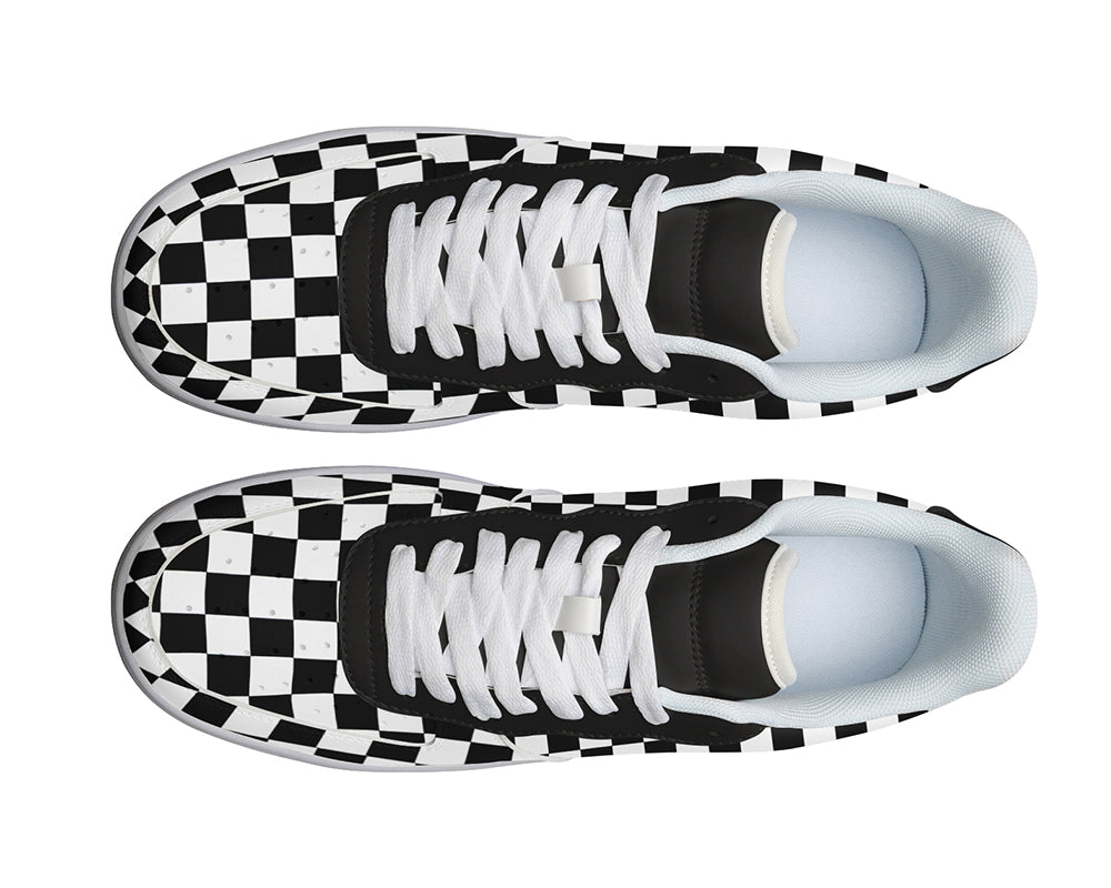 Checkered Sneakers