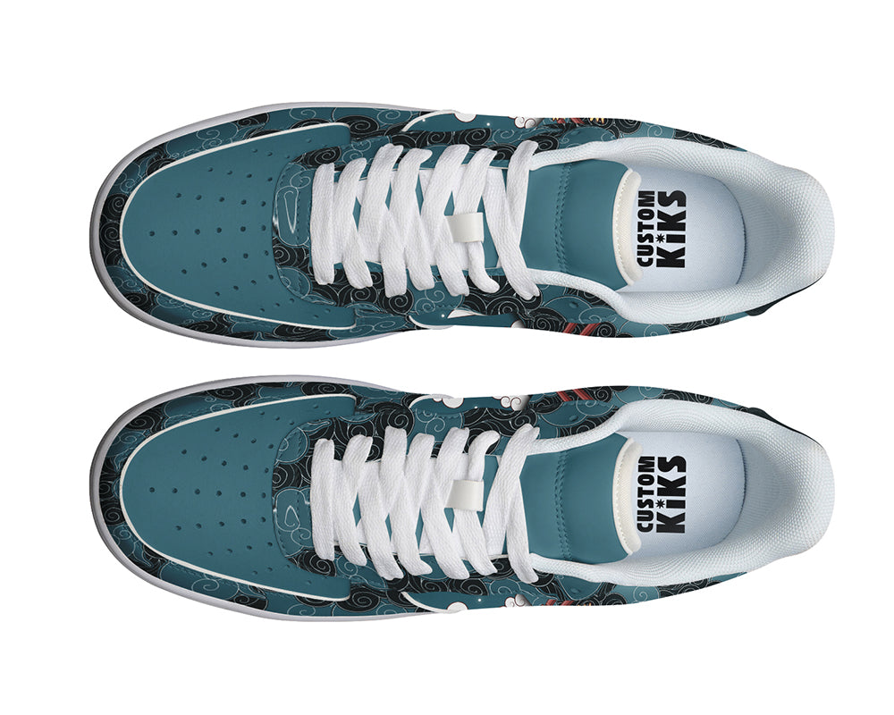 Dumpling Sneakers: Dumpling Pattern Court Sneakers