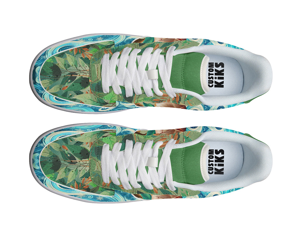 Elf Sneakers: Elf Illustration Court Sneakers