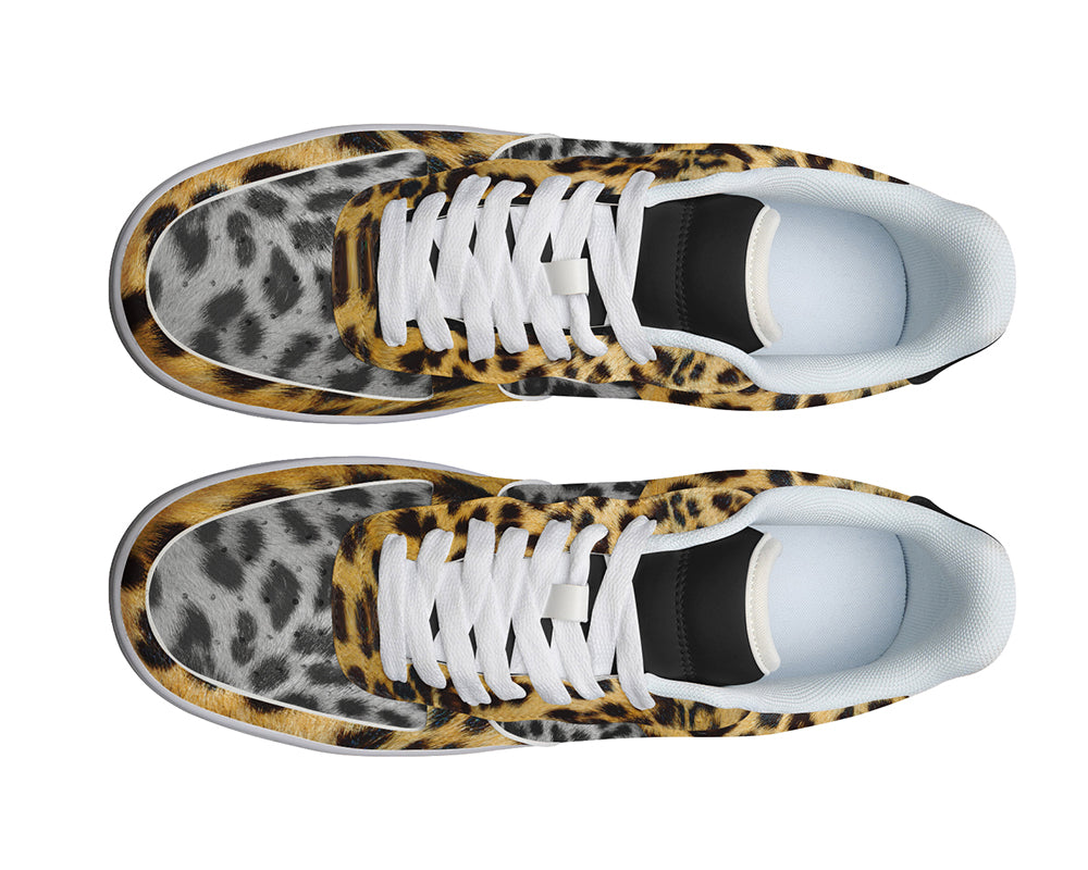 JAGUAR PRINT SNEAKERS