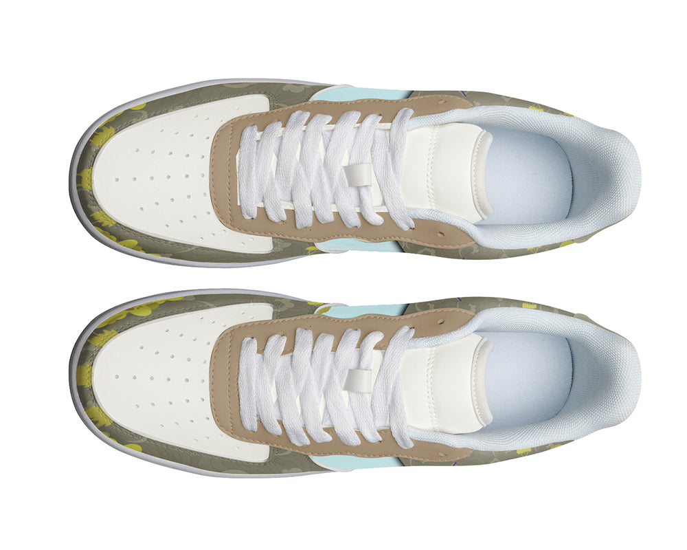 Kayak Sneakers: Kayaking Illustration Court Sneakers
