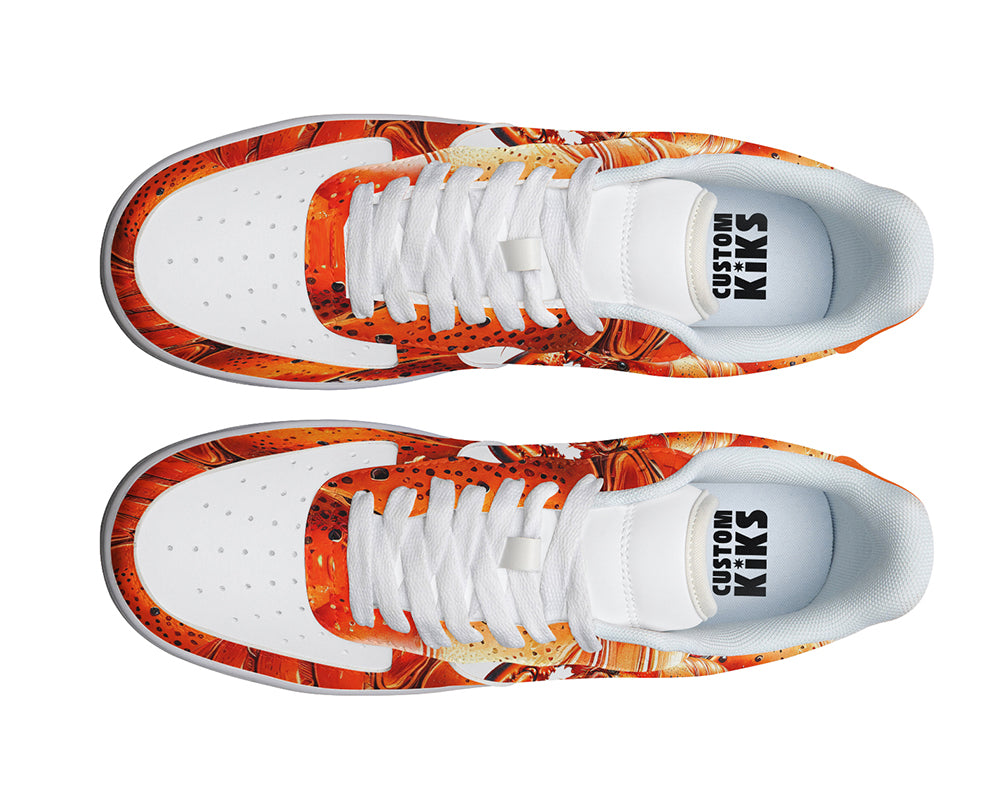 Lobster Sneakers: Lobster Illustration Court Sneakers