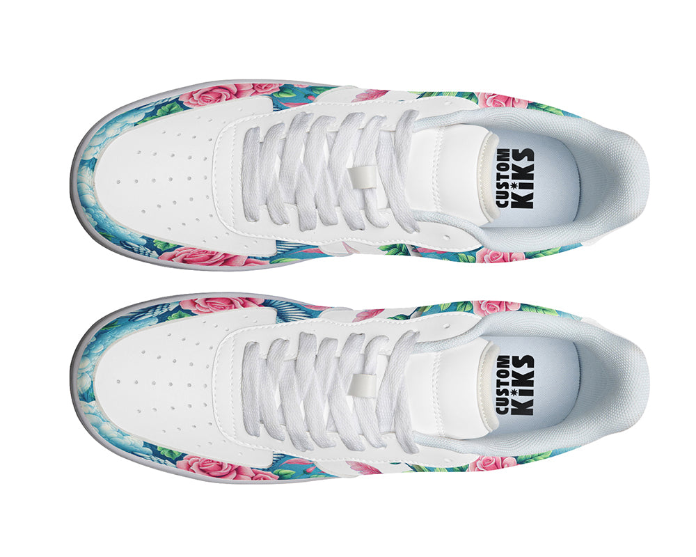 Mother’s Day Sneakers: Rose Floral Mother Court Sneakers