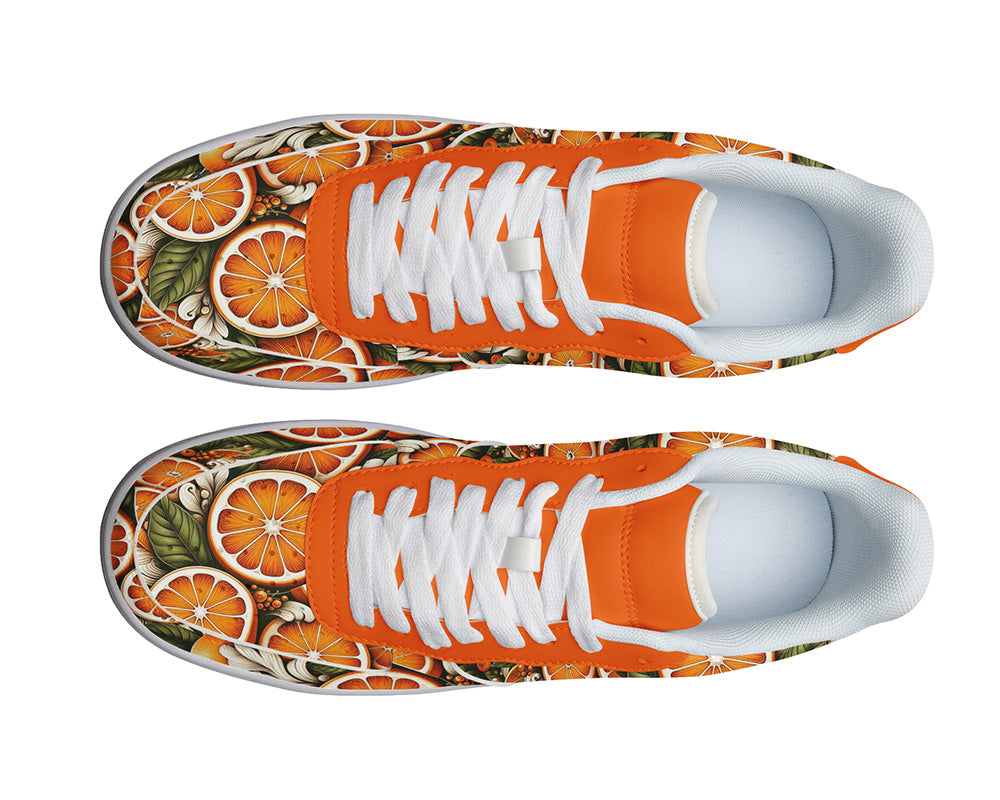 ORANGE FRUIT SNEAKERS