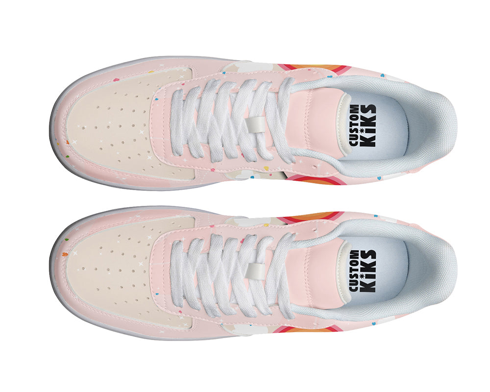 PINK RAINBOW SNEAKERS