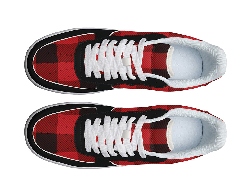 PLAID SNEAKERS