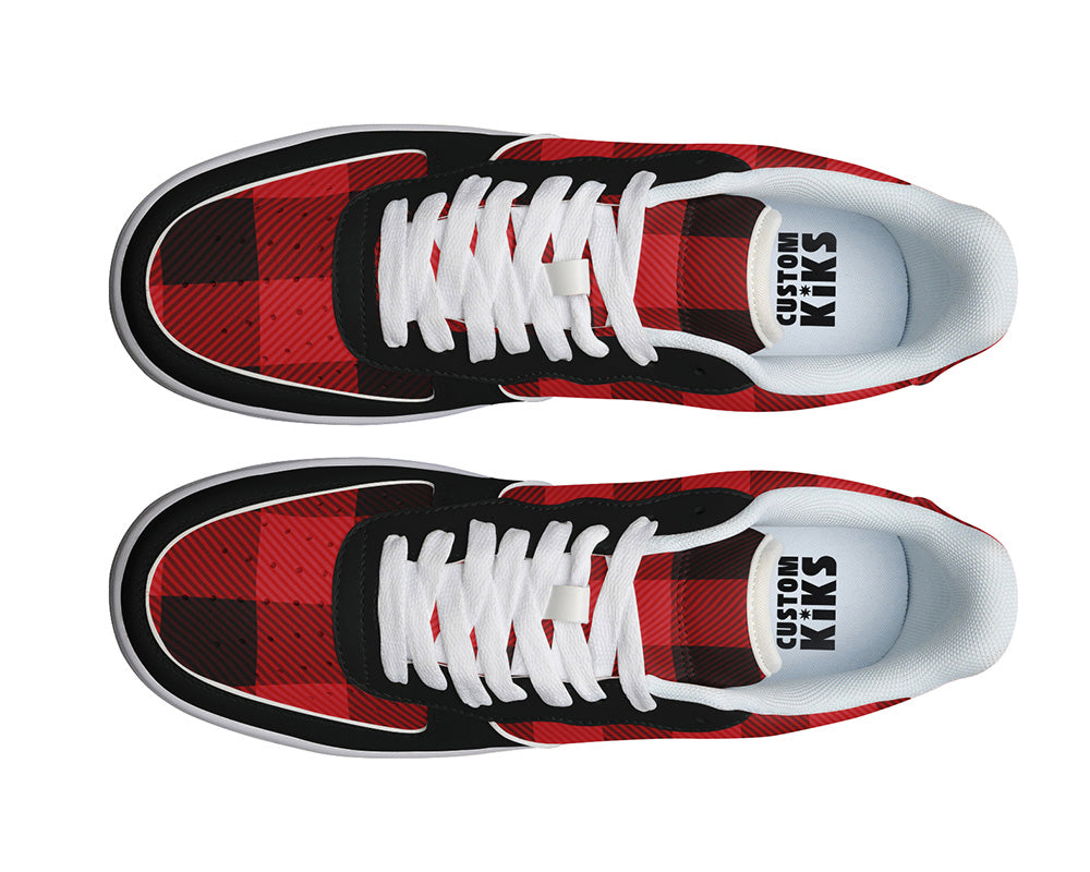 PLAID SNEAKERS