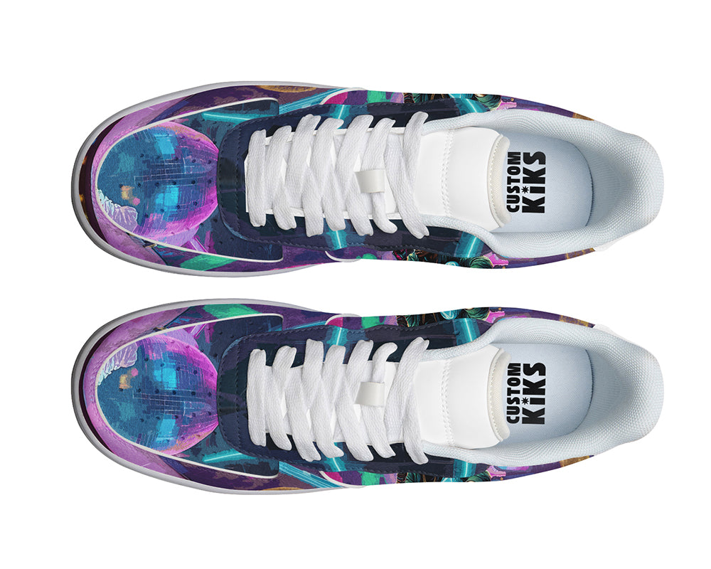 Rollerblade Sneakers: Rollerblading Illustration Court Sneakers