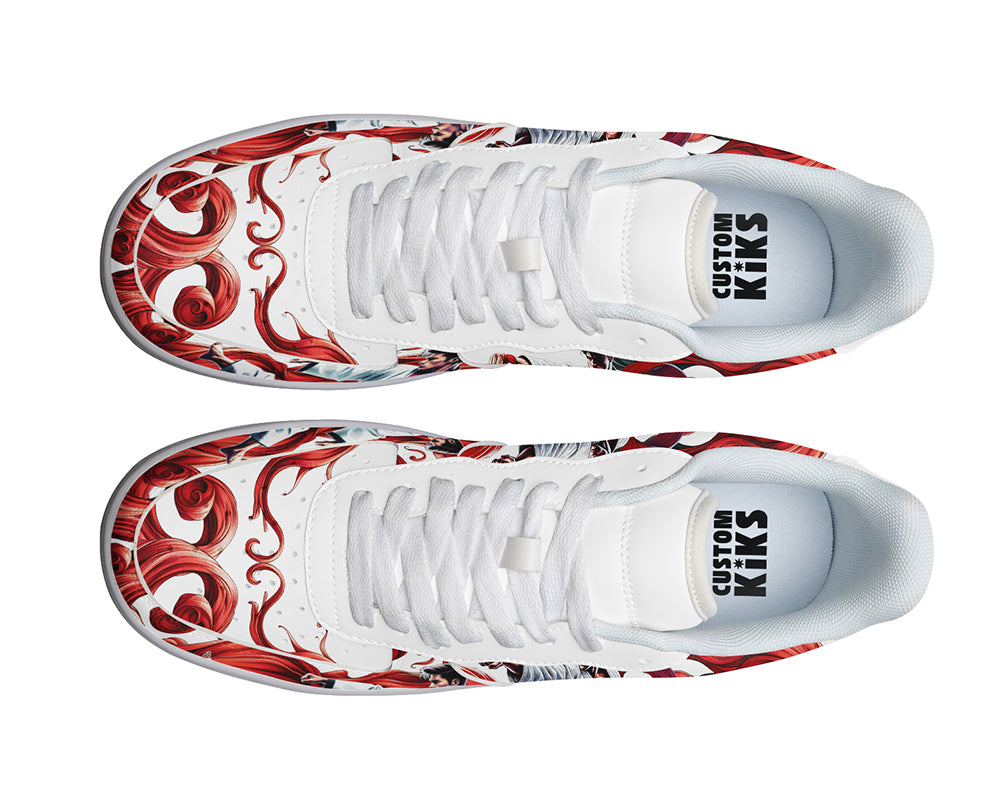 Taekwondo Sneakers: Taekwondo Illustration Court Sneakers