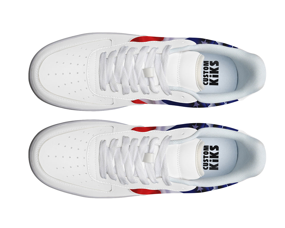 American Flag Sneakers: USA Flag Court Sneakers