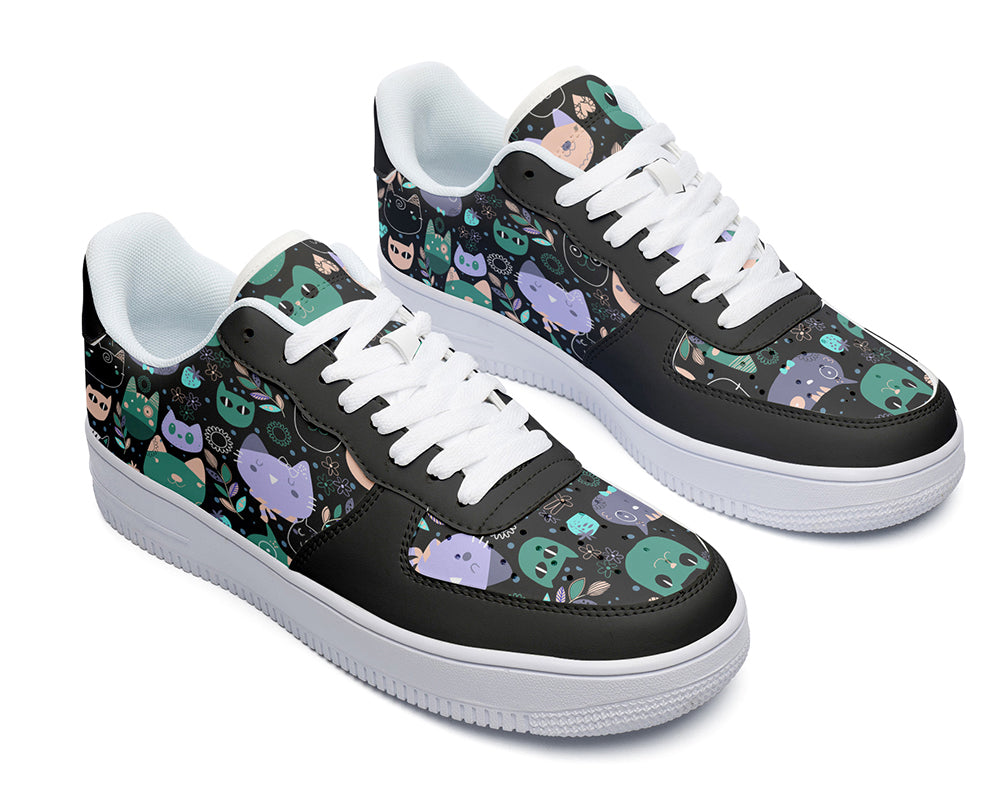 Black Kitty Sneakers