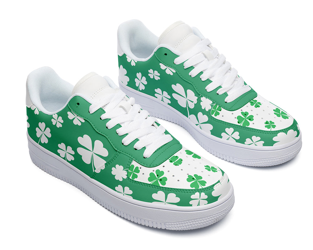 Saint Patrick Sneakers: Clover Court Sneakers