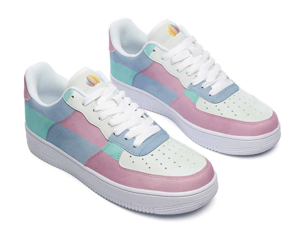 Spring Sneakers: Spring Easter Colors Court Sneakers