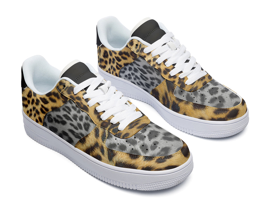 JAGUAR PRINT SNEAKERS