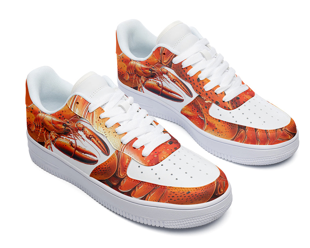 Lobster Sneakers: Lobster Illustration Court Sneakers