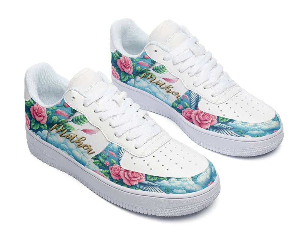 Mother’s Day Sneakers: Rose Floral Mother Court Sneakers