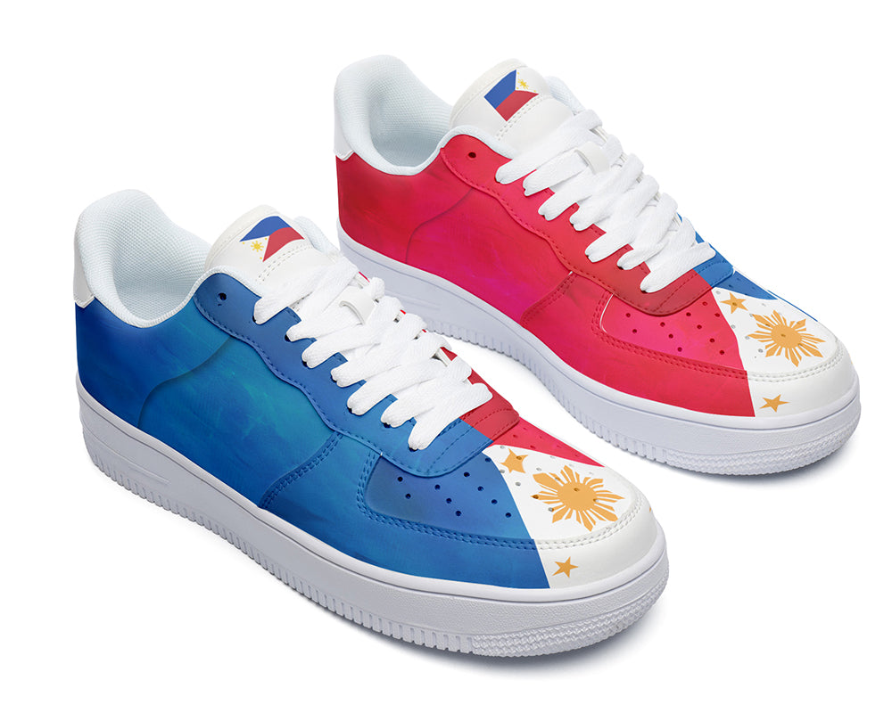Philippines Sneakers: Philippines Flag Court Sneakers
