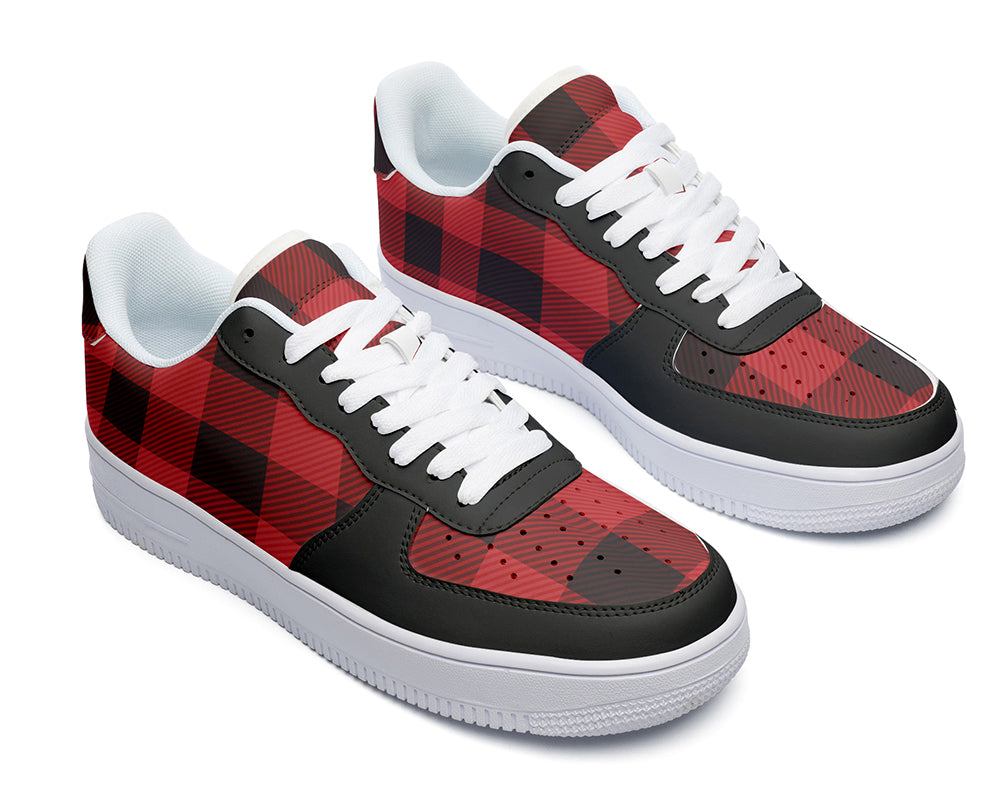 PLAID SNEAKERS